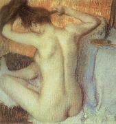 Edgar Degas Woman Combing her hair Germany oil painting artist